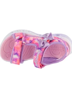 Skechers Sandały Skechers S-Lights: Flutter Hearts Sandal - Blurry Love Różowy