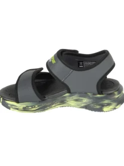 Skechers Sandały Skechers S-Lights: Sola Glow Sandal - Fusion Brights Szary