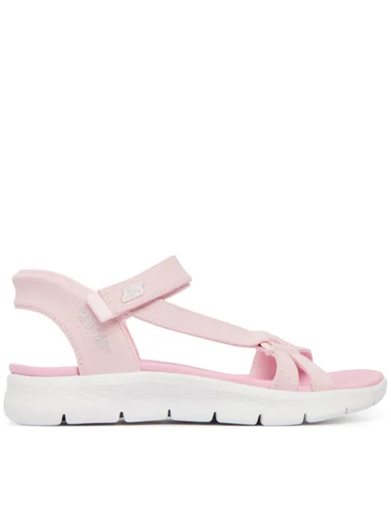 Skechers Sandały Slip-Ins: Go Walk Flex Sandal - Lots Of Sol 303028L/LTPK Różowy