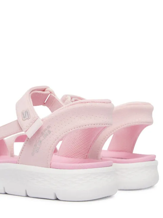 Skechers Sandały Slip-Ins: Go Walk Flex Sandal - Lots Of Sol 303028L/LTPK Różowy