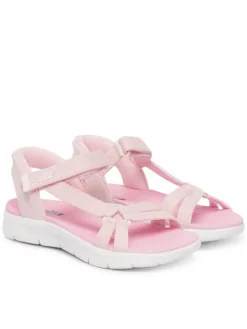 Skechers Sandały Slip-Ins: Go Walk Flex Sandal - Lots Of Sol 303028L/LTPK Różowy