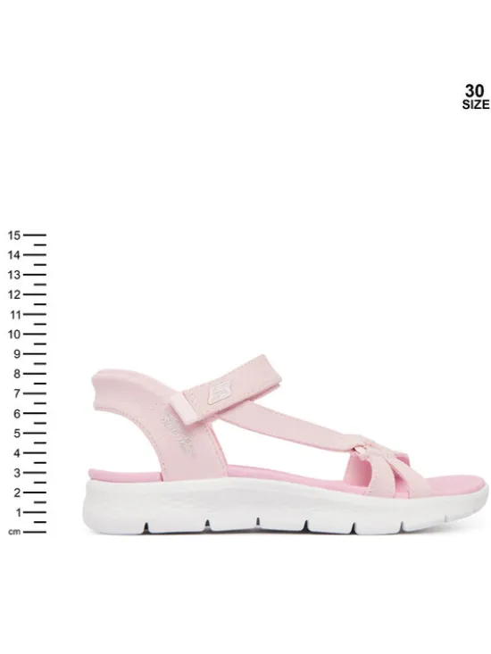 Skechers Sandały Slip-Ins: Go Walk Flex Sandal - Lots Of Sol 303028L/LTPK Różowy