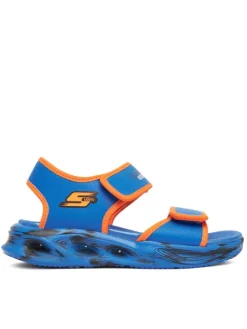 Skechers Sandały Sola Glow Sandal-Fusion Brights 407032L/BLOR Niebieski