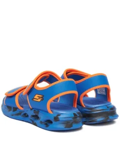 Skechers Sandały Sola Glow Sandal-Fusion Brights 407032L/BLOR Niebieski