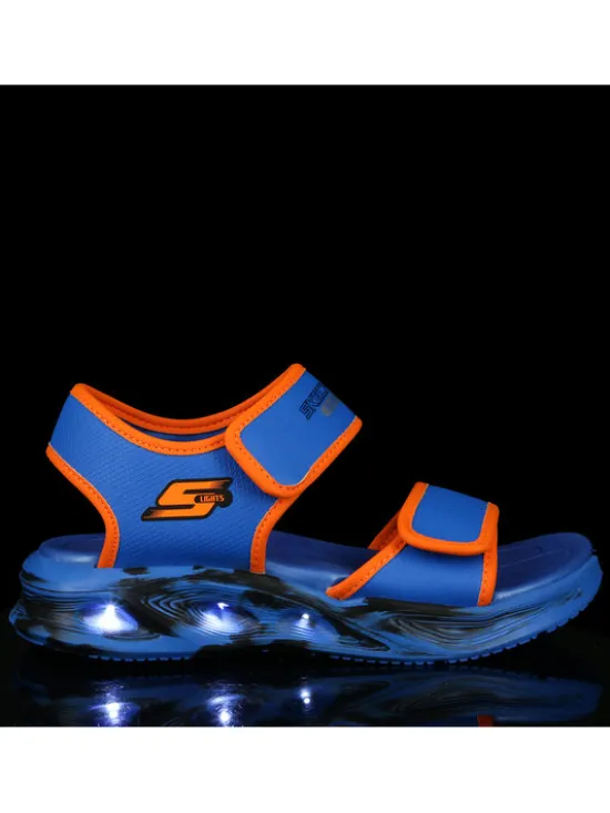 Skechers Sandały Sola Glow Sandal-Fusion Brights 407032L/BLOR Niebieski