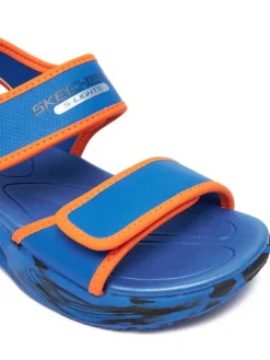 Skechers Sandały Sola Glow Sandal-Fusion Brights 407032L/BLOR Niebieski