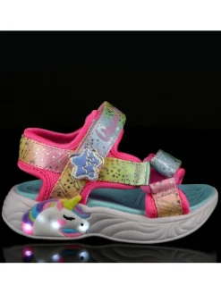 Skechers Sandały Unicorn Dreams Sandal-Majestic Bliss 302682N/PKMT Różowy