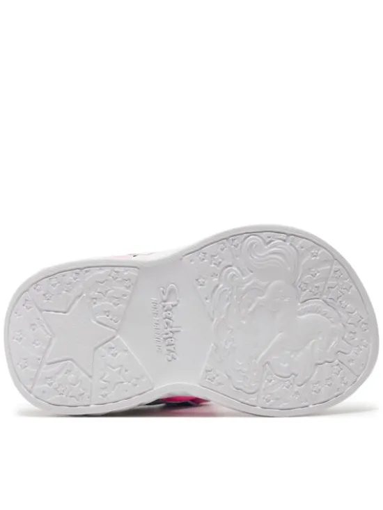 Skechers Sandały Unicorn Dreams Sandal-Majestic Bliss 302682N/PKMT Różowy