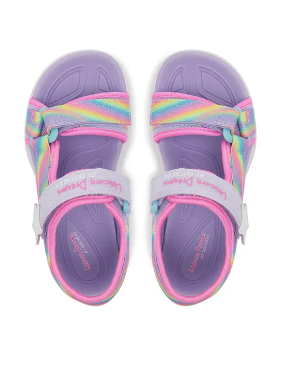 Skechers Sandały Unicorn Dreams Sandal-Dreamy Unicorns 303107L/LVMT Fioletowy