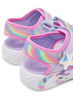 Skechers Sandały Unicorn Dreams Sandal-Dreamy Unicorns 303107L/LVMT Fioletowy