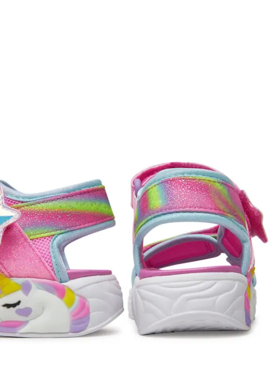 Skechers Sandały Unicorn Dreams Sandal-Dreamy Unicorns 303107L/PKMT Różowy