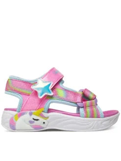 Skechers Sandały Unicorn Dreams Sandal-Dreamy Unicorns 303107L/PKMT Różowy