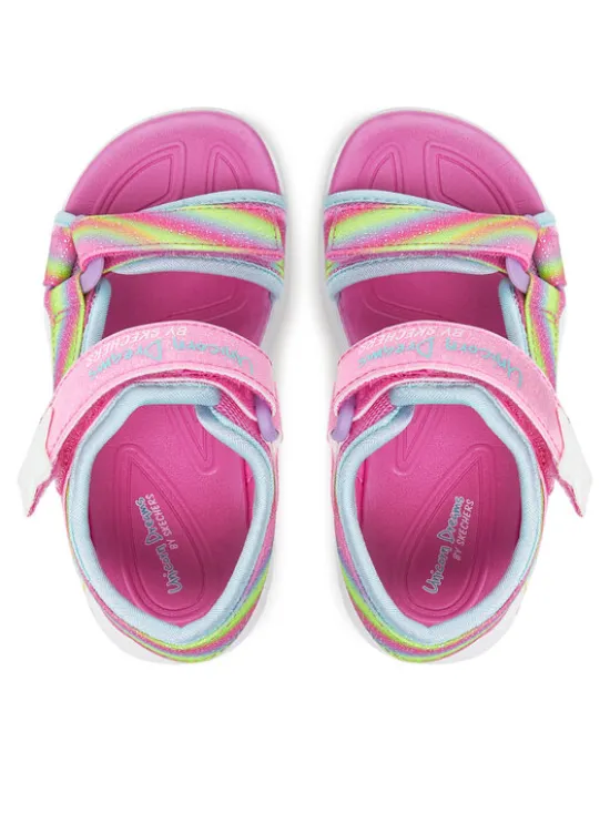 Skechers Sandały Unicorn Dreams Sandal-Dreamy Unicorns 303107L/PKMT Różowy