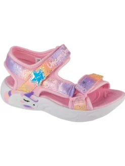 Skechers Sandały Unicorn Dreams - Majestic Bliss Różowy
