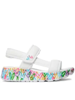 Skechers Sandały Uno Lite Sandal - Sunny Love 314094L/WMN Biały