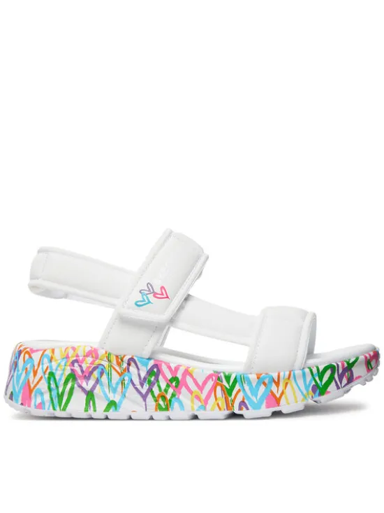 Skechers Sandały Uno Lite Sandal - Sunny Love 314094L/WMN Biały