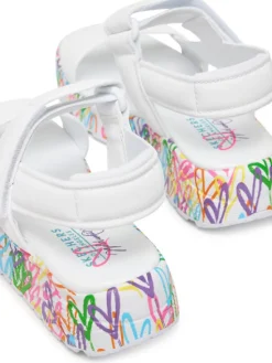 Skechers Sandały Uno Lite Sandal - Sunny Love 314094L/WMN Biały