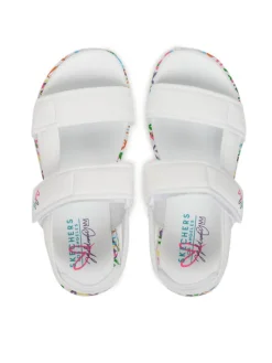 Skechers Sandały Uno Lite Sandal - Sunny Love 314094L/WMN Biały