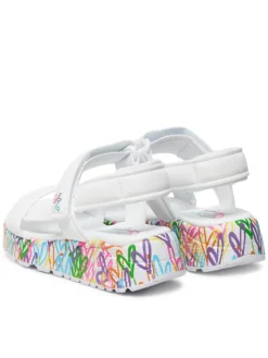 Skechers Sandały Uno Lite Sandal - Sunny Love 314094L/WMN Biały