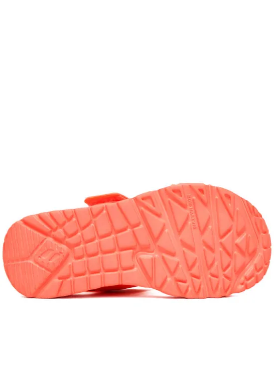 Skechers Sandały Uno Lite Sandal-Sunny Stand 310372L/CRL Koralowy