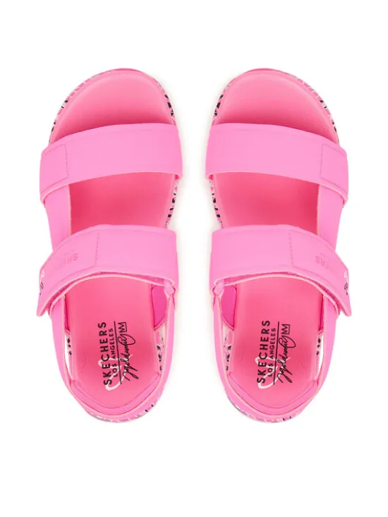 Skechers Sandały Uno Lite Sandal 314094L/HPMT Różowy