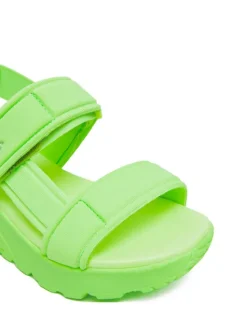 Skechers Sandały Uno Lite Sandal-Sunny Stand 310372L/LIME Zielony