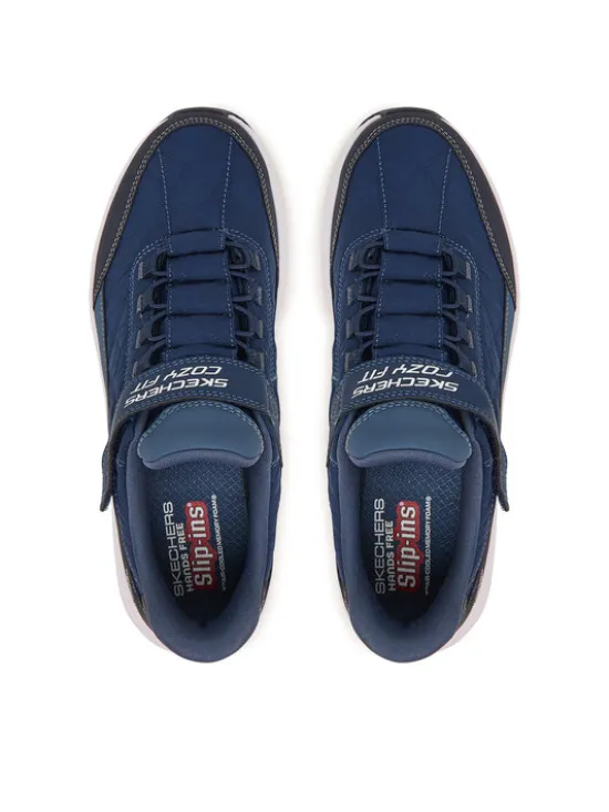 Skechers Sneakersy Contour Foam 404200L Granatowy