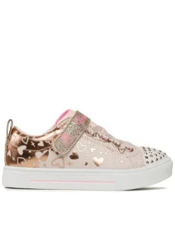 Skechers Sneakersy Heather Charm 314787L/LPRG Różowy
