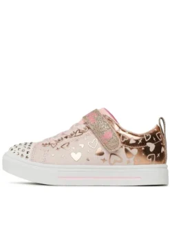 Skechers Sneakersy Heather Charm 314787L/LPRG Różowy