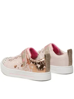 Skechers Sneakersy Heather Charm 314787L/LPRG Różowy