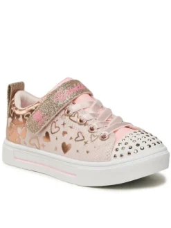 Skechers Sneakersy Heather Charm 314787L/LPRG Różowy