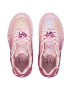 Skechers Sneakersy Jgoldcrown: Uno Lite - Heartdust Forever 310814L Różowy