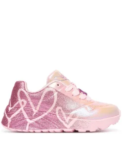 Skechers Sneakersy Jgoldcrown: Uno Lite - Heartdust Forever 310814L Różowy