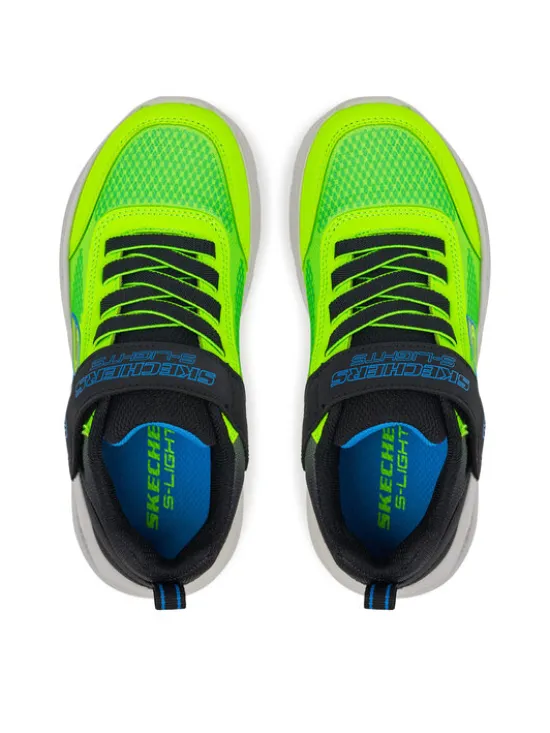 Skechers Sneakersy Meteor-Lights - Krendox 401495L/BBLM Czarny