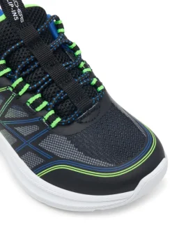 Skechers Sneakersy Microspec Velocity - Grid-Shift 404220N Czarny