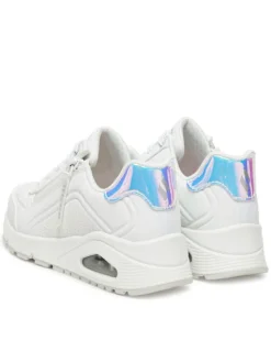 Skechers Sneakersy Uno Gen1-Zip And Stride 310554L/WHT Biały