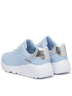 Skechers Sneakersy UNO Lite - Ombre Wave 310818L Niebieski jasny