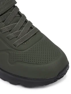 Skechers Sneakersy Uno Lite Vendox 403695L Zielony ciemny