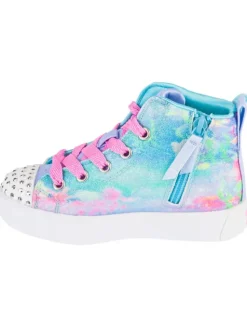 Skechers Trampki Seashell Magic - Mermaid Sea Niebieski