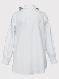 SLY Bluzka 3S-120 Biały Comfortable Fit