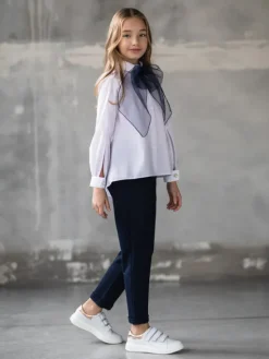 SLY Bluzka 3S-120 Biały Comfortable Fit