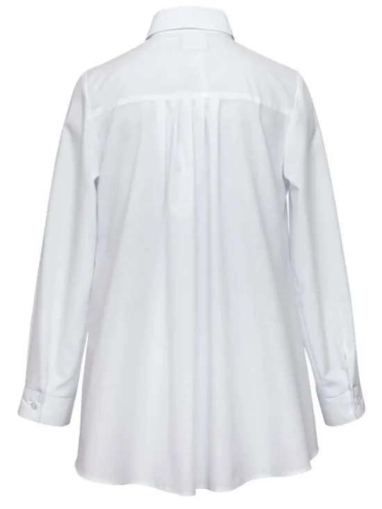 SLY Bluzka 2S-131 Biały Comfortable Fit