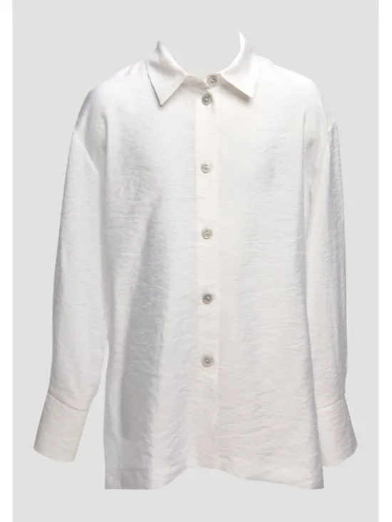 SLY Bluzka 5S-105 Biały Comfortable Fit