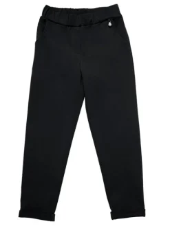 SLY Spodnie dresowe 3S-405A Czarny Comfortable Fit