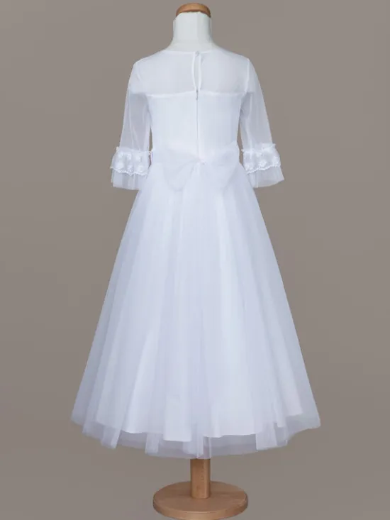 SLY Sukienka 4SM-11 Biały Comfortable Fit