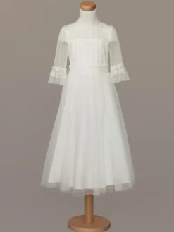 SLY Sukienka 4SM-11 Écru Comfortable Fit