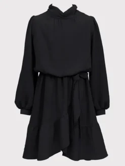 SLY Sukienka 2W-07C Czarny Comfortable Fit