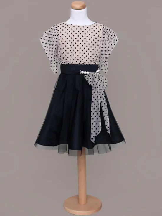SLY Sukienka 4W-03 Czarny Comfortable Fit
