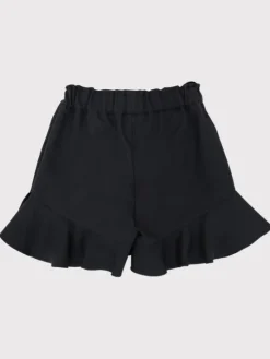 SLY Szorty materiałowe 3S-402A Czarny Comfortable Fit