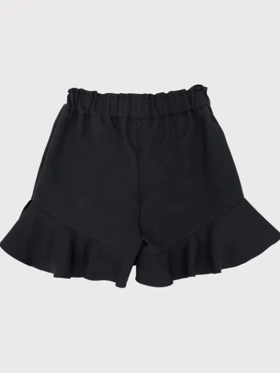 SLY Szorty materiałowe 3S-402A Czarny Comfortable Fit